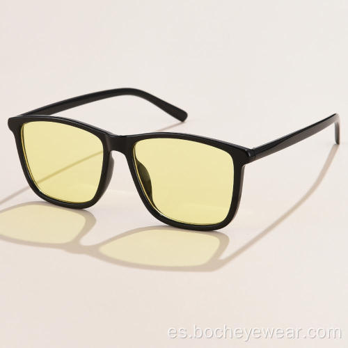 Nuevas gafas de sol cuadradas retro europeas y americanas Gafas de sol de calle de moda para mujer Gafas de sol transfronterizas de estilo masculino s21171